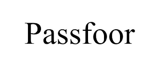 PASSFOOR