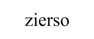 ZIERSO