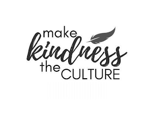 MAKE KINDNESS THE CULTURE