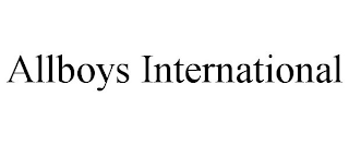 ALLBOYS INTERNATIONAL