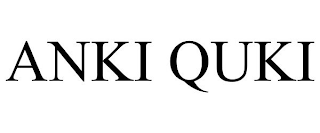 ANKI QUKI