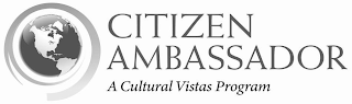 CITIZEN AMBASSADOR A CULTURAL VISTAS PROGRAM