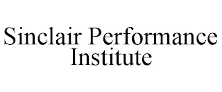 SINCLAIR PERFORMANCE INSTITUTE