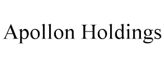 APOLLON HOLDINGS