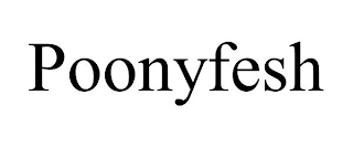 POONYFESH