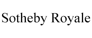 SOTHEBY ROYALE