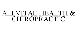 ALLVITAE HEALTH & CHIROPRACTIC