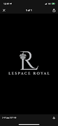 L R, LE'SPACE ROYAL