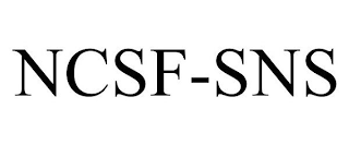 NCSF-SNS