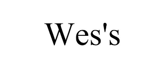 WES'S