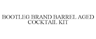 BOOTLEG BRAND BARREL AGED COCKTAIL KIT