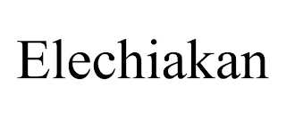 ELECHIAKAN