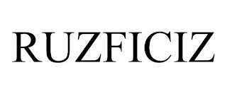 RUZFICIZ