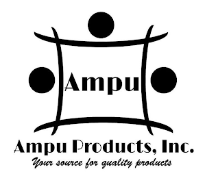 AMPU AMPU PRODUCTS, INC. YOUR SOURCE FOR QUALITY PRODUCTS