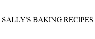 SALLY'S BAKING RECIPES