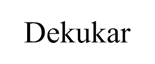 DEKUKAR