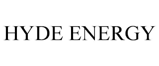 HYDE ENERGY