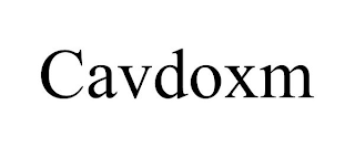 CAVDOXM