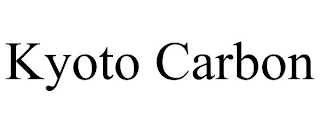 KYOTO CARBON