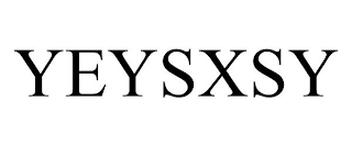 YEYSXSY