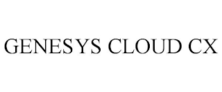 GENESYS CLOUD CX