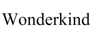 WONDERKIND