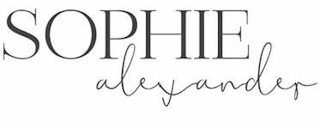 SOPHIE ALEXANDER
