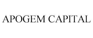 APOGEM CAPITAL