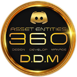 ASSET ENTITIES 360 DESIGN DEVELOP MANAGE D.D.M