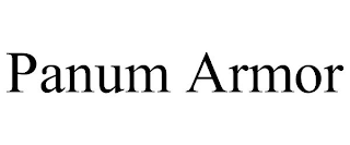 PANUM ARMOR