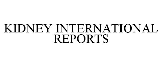 KIDNEY INTERNATIONAL REPORTS