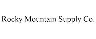 ROCKY MOUNTAIN SUPPLY CO.