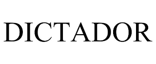 DICTADOR