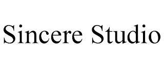 SINCERE STUDIO
