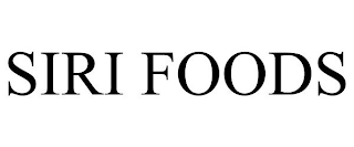 SIRI FOODS