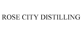 ROSE CITY DISTILLING