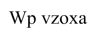 WP VZOXA