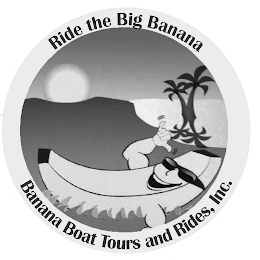 RIDE THE BIG BANANA BANANA BOAT TOURS AND RIDES, INC.