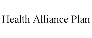 HEALTH ALLIANCE PLAN