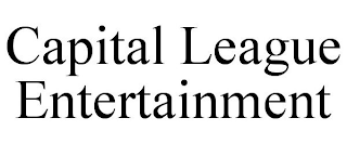 CAPITAL LEAGUE ENTERTAINMENT