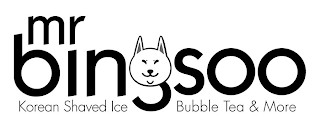 MR BINGSOO KOREAN SHAVED ICE BUBBLE TEA & MORE