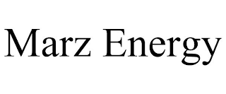 MARZ ENERGY