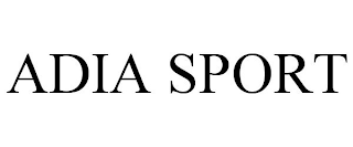 ADIA SPORT