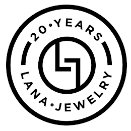 LL 20 YEARS LANA JEWELRY