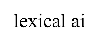 LEXICAL AI