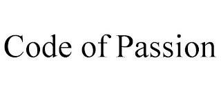 CODE OF PASSION