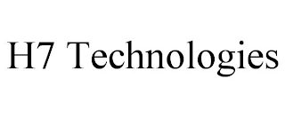 H7 TECHNOLOGIES