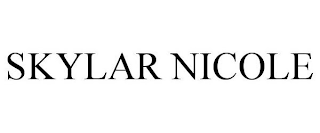 SKYLAR NICOLE