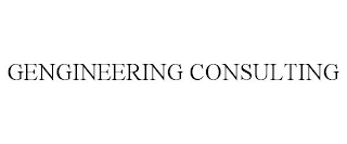 GENGINEERING CONSULTING