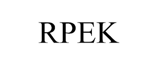 RPEK